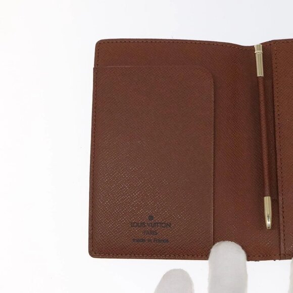 LOUIS VUITTON Monogram Etui Palm PDA Day Planner Cover M63028 LV Auth 126344 - Picture 10 of 16